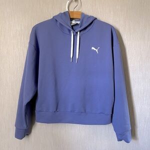 Puma Cropped Pullover Hoodie Sweater